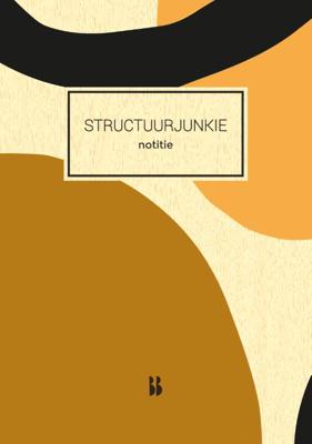 Structuurjunkie notitieboek (oker) (Agenda)