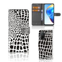 Xiaomi Mi 10T Pro | Mi 10T | Telefoonhoesje | Met pasjeshouder | Slangenprint