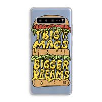 Big Macs Bigger Dreams: Samsung Galaxy S10 5G Transparant Hoesje