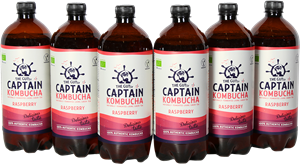 Captain Kombucha Raspberry (6 x 1000 ml)