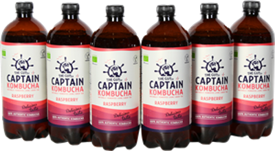 Captain Kombucha Raspberry (6 x 1000 ml)