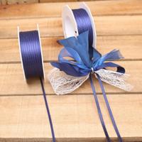 Bonbon doosjes - Chocolade doosje - Satin donkerblauw 624 - 1 stuks