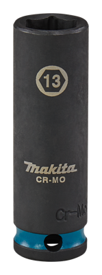 Makita Krachtdop Impact Black, 3/8 13mm lang - E-16302