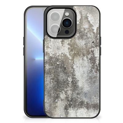 iPhone 13 Pro Max Marmeren Print Telefoonhoesje Beton Print