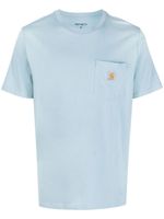 Carhartt WIP t-shirt en coton à patch logo - Bleu - thumbnail