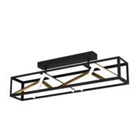 Stars of Light Design plafondlampPenela zwart met goud - 390416
