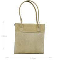 DSTRCT - Shopper sand Leer