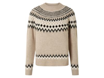 esmara Gebreide dames trui (M (40/42), Beige)