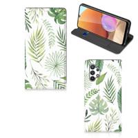 Samsung Galaxy A32 4G | A32 5G Enterprise Editie Smart Cover Leaves Samsung Galaxy A32 4G | A32 5G Enterprise Editie Smart Cover Leaves