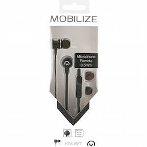 Enzo IN EAR koptelefoon +remote zwart - 7192310