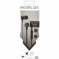 Enzo IN EAR koptelefoon +remote zwart - 7192310 - thumbnail