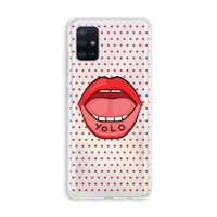 Yolo Denise: Galaxy A51 4G Transparant Hoesje
