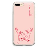 Best Friends: iPhone 7 Plus Transparant Hoesje