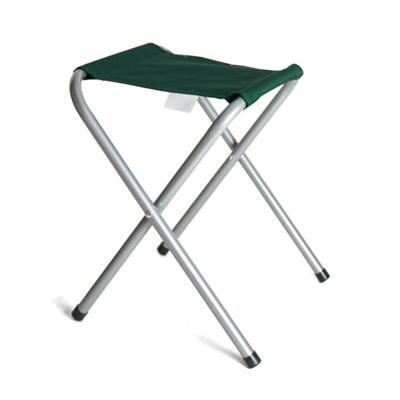 Opvouwbare stoel - groen - kunststof/metaal - 35 x 38 cm - klapstoel camping