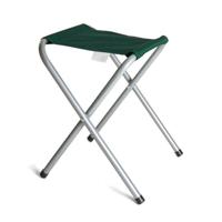 Opvouwbare stoel - groen - kunststof/metaal - 35 x 38 cm - klapstoel camping