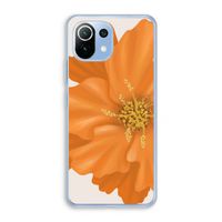 Orange Ellila flower: Xiaomi Mi 11 Lite Transparant Hoesje
