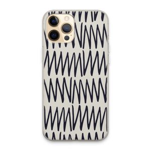 Marrakech Zigzag: iPhone 13 Pro Max Transparant Hoesje