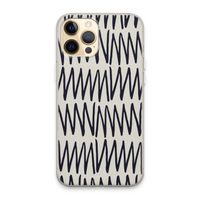 Marrakech Zigzag: iPhone 13 Pro Max Transparant Hoesje