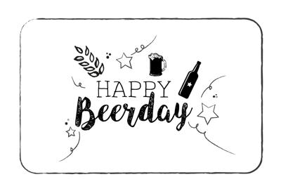 Kaartje - Happy Beerday!