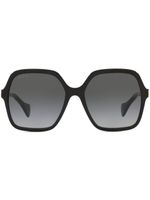 Gucci Eyewear lunettes de soleil carrées à logo GG - Noir