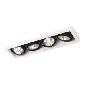 Trizo21 - R54 in GU10 zwart ring Plafondlamp