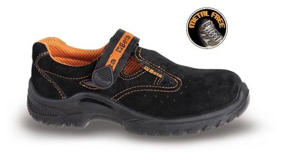 Beta BetaWORK Zachte suede sandaal, met klittenbandsluiting 7216BKK 38 - 072160338