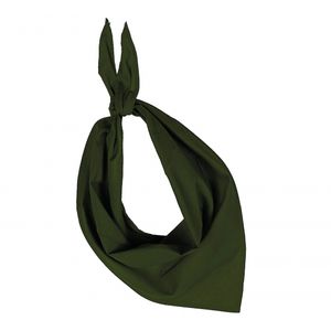 Zakdoek bandana olijf groen