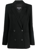 Patrizia Pepe blazer Essential à boutonnière croisée - Noir