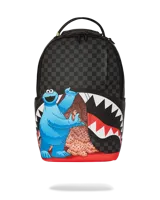 Sprayground Sesame Street Cookie Monster Snack Attack DLXSV Rugzak - Maat One Size - Kleur: ZwartGrijs | Soccerfanshop