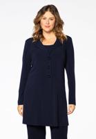 Yoek Blazer A-lijn | Blauw | Maat 50/52