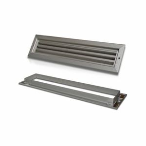 Deurrooster Aluminium 43.8 cm Weckx