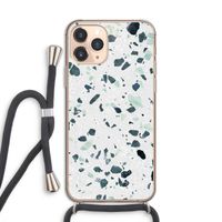 Terrazzo N°2: iPhone 11 Pro Transparant Hoesje met koord