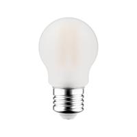 LED Lamp E27 - Melkglas - Warm wit licht - 470 lm