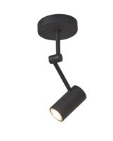Plafondlamp Montreux - Zwart - 11x6x28cm Plafondlamp Montreux - Zwart - 11x6x28cm