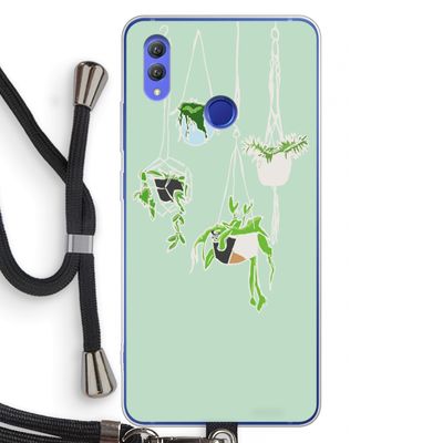Hang In There: Honor Note 10 Transparant Hoesje met koord