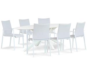 Lifestyle Rome/Ellisse 240 cm dining tuinset 7-delig