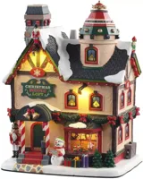 Lemax christmas supply loft kersthuisje Caddington Village met rokende schoorsteen 2021