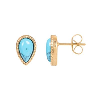 iXXXi Oorbellen Magic Turquoise Goud