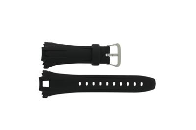 Horlogeband Casio G-3011 / G-3000 / G-3001 / G-3010 / 10062433 Kunststof/Plastic Zwart 24mm