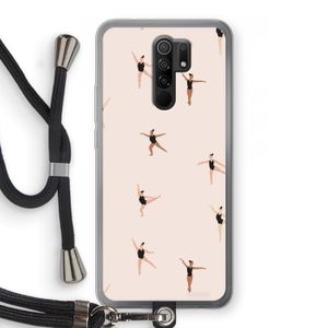 Dancing #1: Xiaomi Redmi 9 Transparant Hoesje met koord