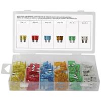 Toolland HAS08 Standaard platte zekering 5 A, 10 A, 15 A, 20 A, 25 A, 30 A 120 onderdelen