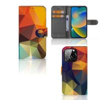 iPhone 14 Pro | Book Case | Polygon Color
