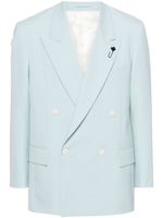 Lardini blazer à boutonnière croisée - Bleu