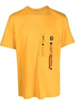 Parajumpers t-shirt à détail de poche - Jaune