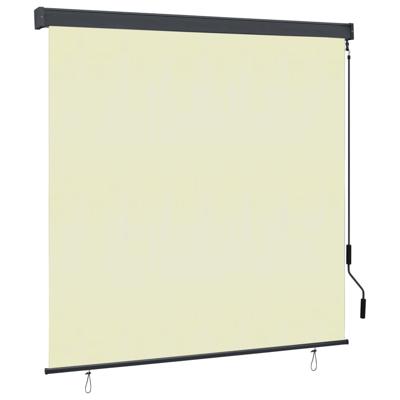 Rolgordijn voor buiten 160x250 cm crme