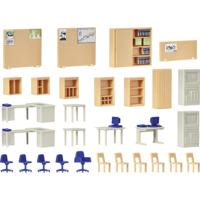 Kibri 38654 H0 decorset kantoormeubilair Kant-en-klaar model