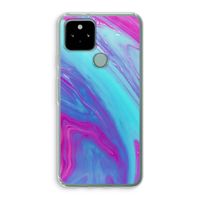 Zweverige regenboog: Google Pixel 5 Transparant Hoesje