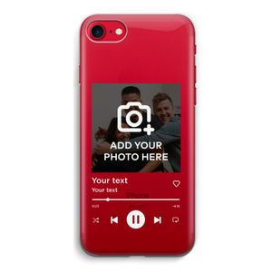 Music Player: iPhone SE 2020 Transparant Hoesje