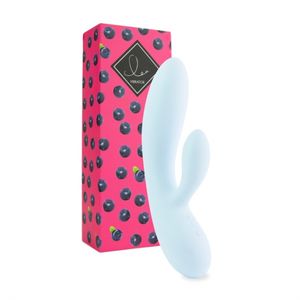 FeelzToys - Lea Siliconen Rabbit Vibrator USB-oplaadbaar Lichtblauw