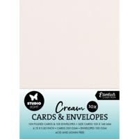 Studio Light • consumables cards & envelopes creme a6